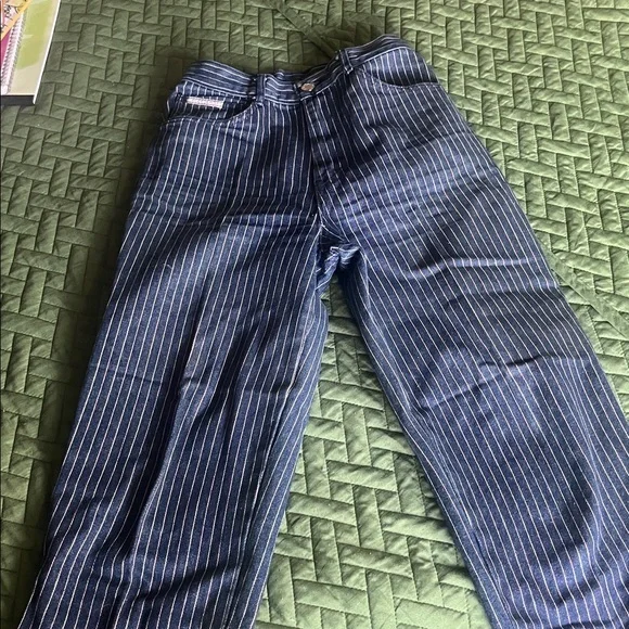 Gitano vintage women’s retro style striped jeans. #vintage #retro. - Picture 1 of 14